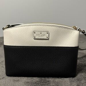 Kate Spade Two-Tone Black and Cream Crossbody Bag